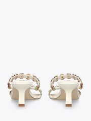 Steve Madden White Annika Sandals - Image 4 of 4