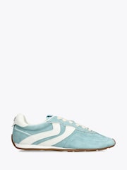 Steve Madden Blue Abbi Pale Trainers - Image 1 of 4