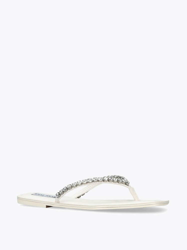 Steve Madden White Kustom White Sandals - Image 2 of 4