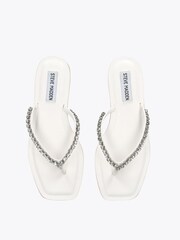 Steve Madden White Kustom White Sandals - Image 3 of 4