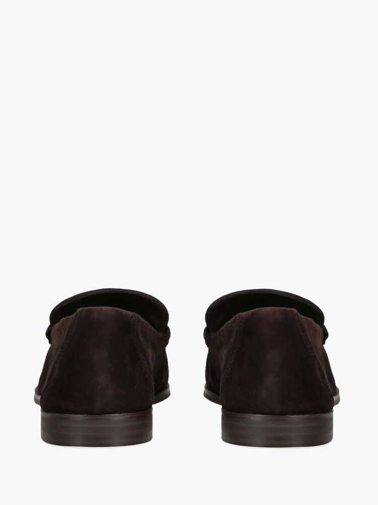 Steve Madden Brown Muse Suede Loafer Shoes - Image 4 of 4