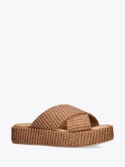 Steve Madden Brown Tulum Suede Sandals - Image 2 of 4