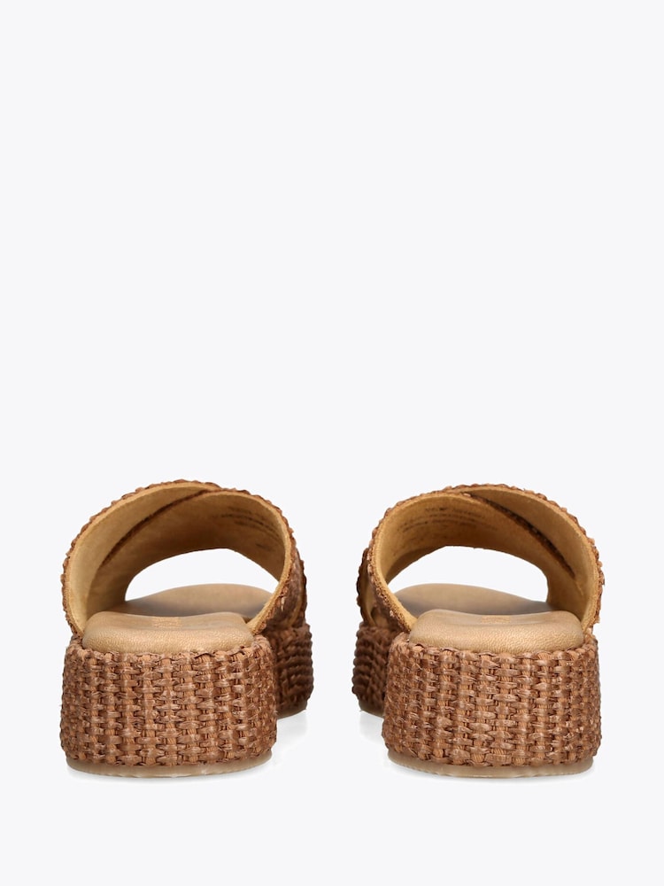 Steve Madden Brown Tulum Suede Sandals - Image 4 of 4