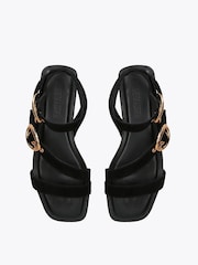 Steve Madden Black KARMIN 015 Sandals - Image 3 of 4