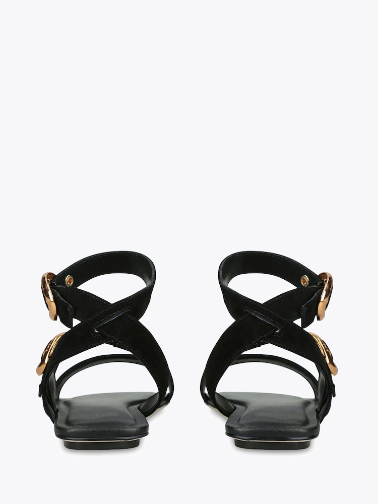 Steve Madden Black KARMIN 015 Sandals - Image 4 of 4