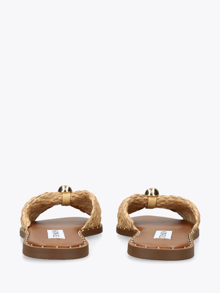 Steve Madden Cream Dipsy Beige Sandals - Image 4 of 4