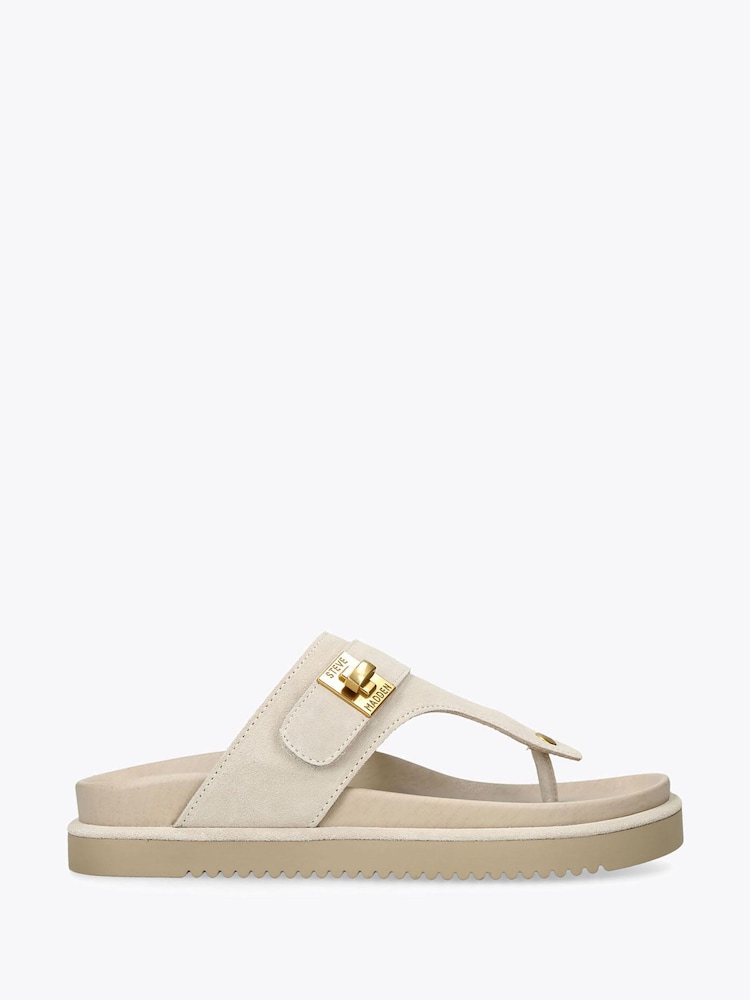 Steve Madden Cream TUNED-IN 295 Sandals - Image 1 of 4
