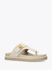 Steve Madden Cream TUNED-IN 295 Sandals - Image 2 of 4