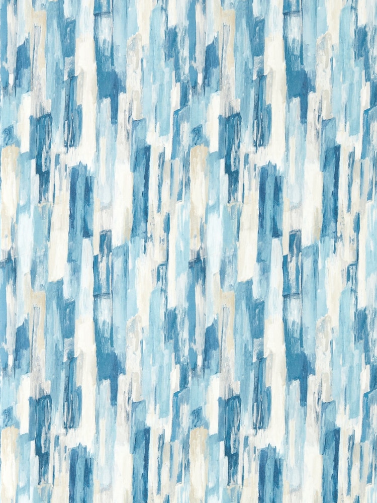 Clarke and Clarke Blue Elements Cityscape A4 Wallpaper Sample - Image 1 of 6