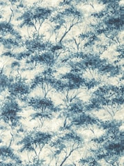 Clarke and Clarke Blue Elements Boschetto A4 Wallpaper Sample - Image 1 of 3