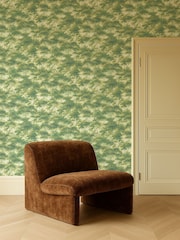 Clarke and Clarke Green Elements Boschetto A4 Wallpaper Sample - Image 2 of 4