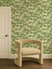 Clarke and Clarke Green Elements Boschetto A4 Wallpaper Sample - Image 3 of 4