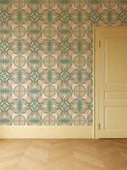 Clarke and Clarke Pink Elements Kalia A4 Wallpaper Sample - Image 3 of 6