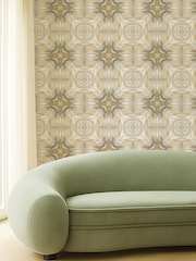 Clarke and Clarke Natural Elements Kalia A4 Wallpaper Sample - Image 3 of 5