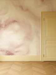 Clarke and Clarke Pink Elements Viento A4 Wallpaper Sample - Image 3 of 4
