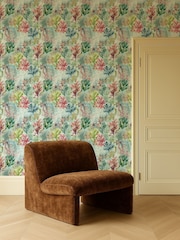 Clarke and Clarke Pink Elements Oceana A4 Wallpaper Sample - Image 1 of 6