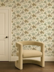 Clarke and Clarke Orange Elements Trueno A4 Wallpaper Sample - Image 2 of 6