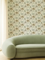 Clarke and Clarke Orange Elements Trueno A4 Wallpaper Sample - Image 4 of 6