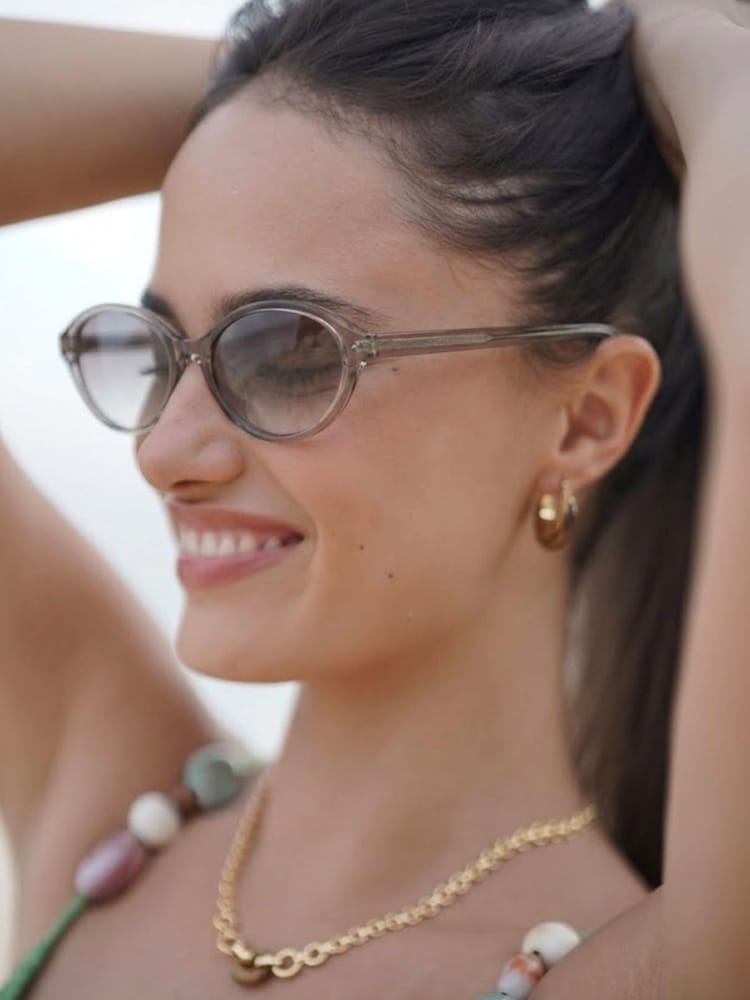 Estella Bartlett Grey Palma Oval Women’s Sunglasses - Image 1 of 3 Estella Bartlett Grey Palma Oval Women’s Sunglasses - Image 1 of 3