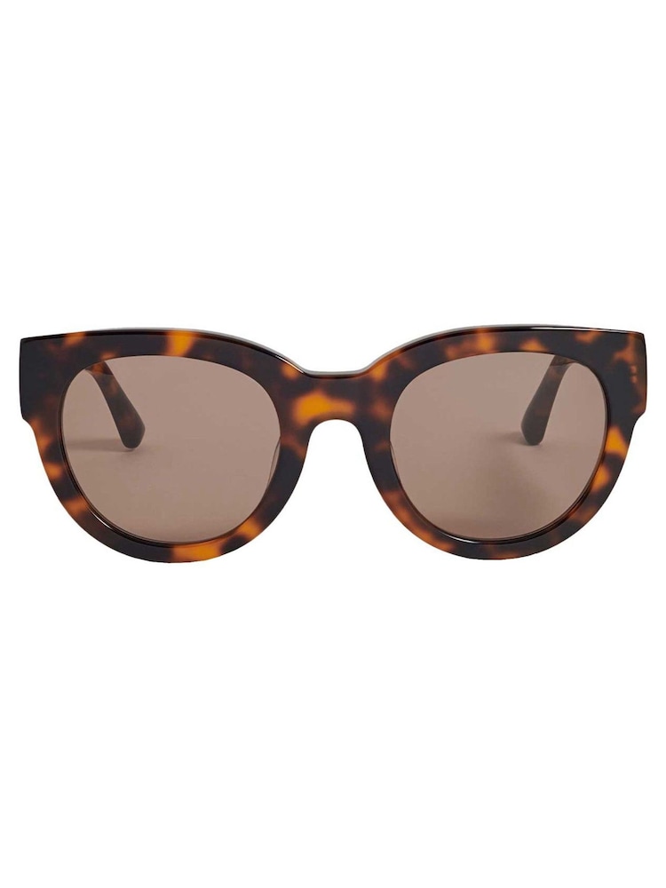 Estella Bartlett Brown Tortoiseshell Seoul Women’s Sunglasses - Image 2 of 3 Estella Bartlett Brown Tortoiseshell Seoul Women’s Sunglasses - Image 2 of 3