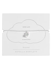 Estella Bartlett Silver Tone Silver Lucky Cat Sienna Bracelet - Image 2 of 3