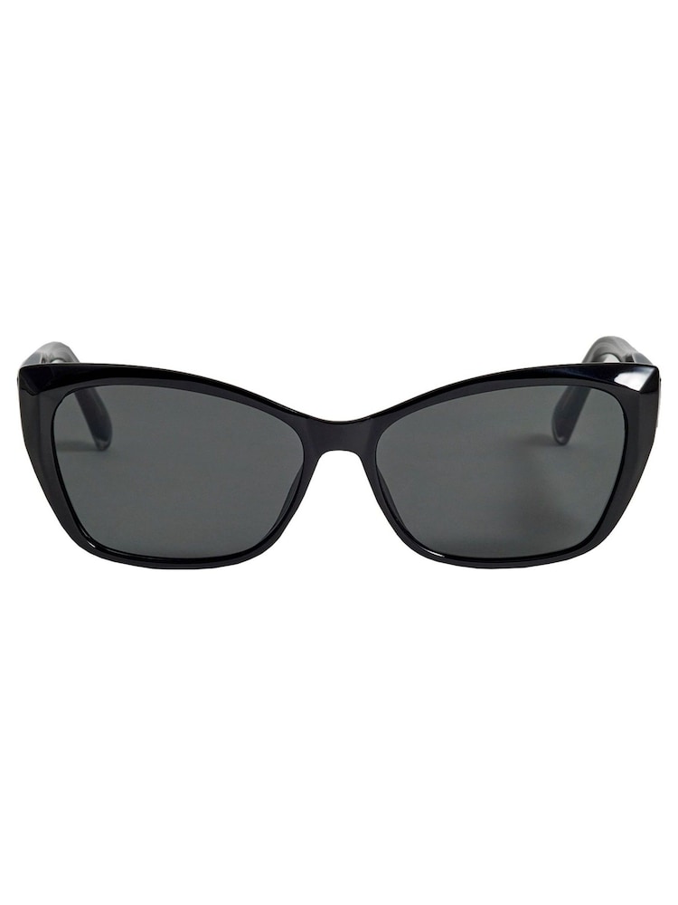 Estella Bartlett Black Sydney Cat-Eye Women’s Sunglasses - Image 2 of 3 Estella Bartlett Black Sydney Cat-Eye Women’s Sunglasses - Image 2 of 3