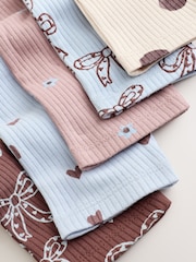 Chocolate Brown Bow - Leggings im 5er-Pack (0 M.–2 J.) - Bild 11 von 11