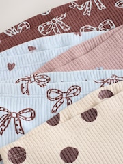 Chocolate Brown Bow - Leggings im 5er-Pack (0 M.–2 J.) - Bild 9 von 11