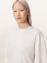 AllSaints White Paloma Amelie T-Shirt - Image 4 of 7