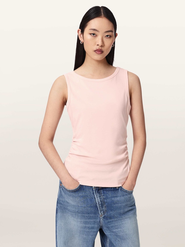 AllSaints Pink Katarina Tank Top - Image 1 of 8