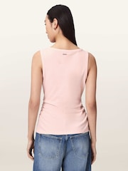 AllSaints Pink Katarina Tank Top - Image 6 of 8