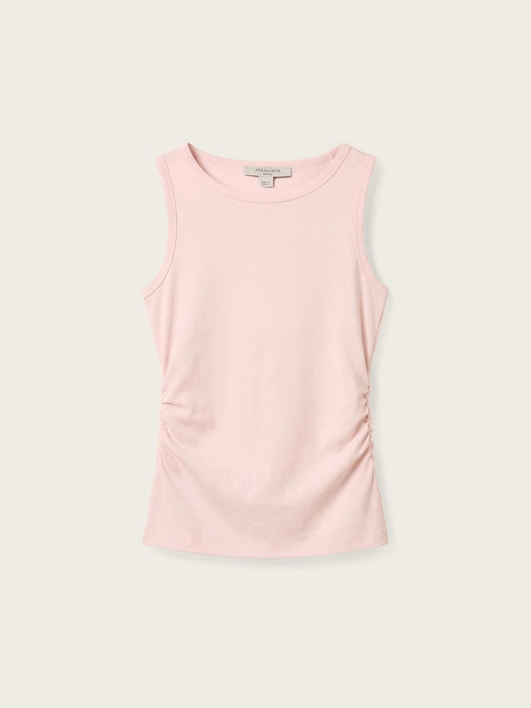 AllSaints Pink Katarina Tank Top - Image 8 of 8