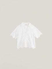 Seasalt Cornwall White Honeypinnick Top - Image 4 of 5