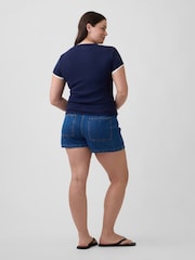 Gap Dark Wash 2.5 inch Track Shorts - Image 6 of 6