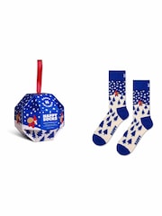 Happy Socks Santa On The Way Socks Gift Set - 3şəkildən 1 şəkil