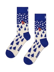 Happy Socks Santa On The Way Socks Gift Set - 3şəkildən 2 şəkil