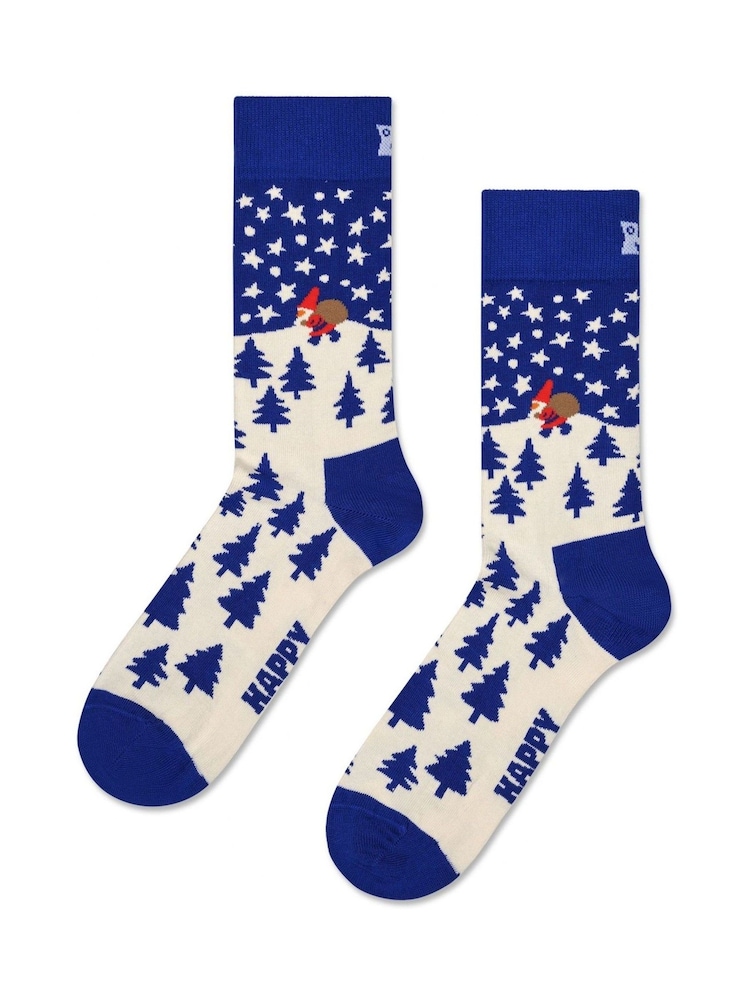 Happy Socks Santa On The Way Socks Gift Set - 3şəkildən 2 şəkil
