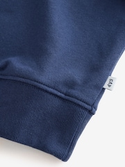 Gap Blue Brannan Bear Americana VintageSoft Terry Oversized Graphic Sweatshirt (4-13yrs) - Image 4 of 5