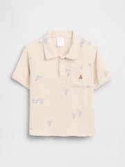 Beige Lobster - Gap Gauze Print Polo Shirt (6mths-5yrs) - Imagen 2 de 2