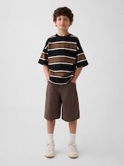 Gap Brown Baggy Denim Jorts Shorts (5-13yrs) - Image 4 of 5