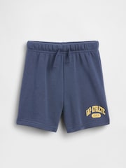 Gap Blue Relaxed Pull On French Terry Shorts (6mths-5yrs) - Image 2 of 4
