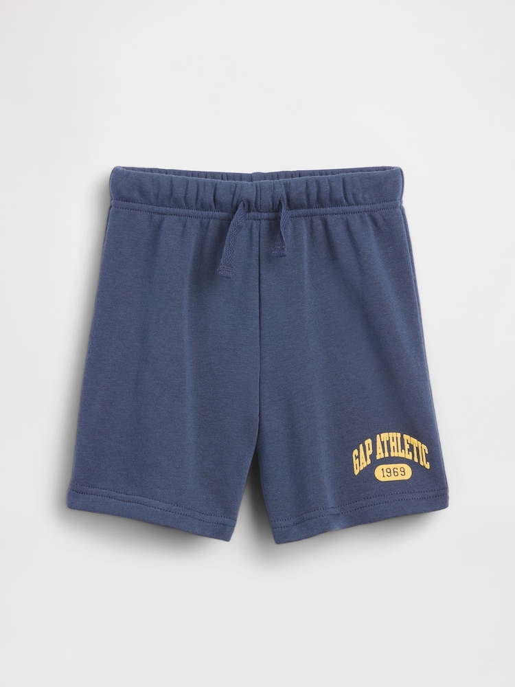 Gap Blue Relaxed Pull On French Terry Shorts (6mths-5yrs) - Image 2 of 4