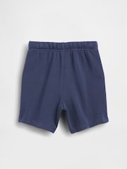 Gap Blue Relaxed Pull On French Terry Shorts (6mths-5yrs) - Image 3 of 4