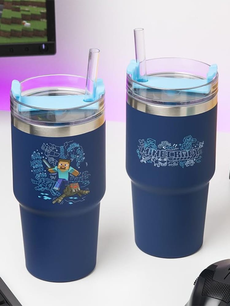 Paladone Minecraft Insulated Tumbler with Straw - Image 4 of 4