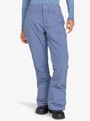 Roxy Blue Waterproof Thermal Backyard Highwaisted Ski Snow Trousers - Image 5 of 9