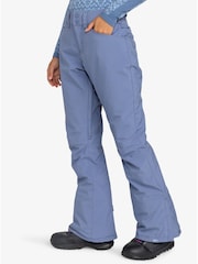 Roxy Blue Waterproof Thermal Backyard Highwaisted Ski Snow Trousers - Image 6 of 9