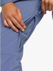Roxy Blue Waterproof Thermal Backyard Highwaisted Ski Snow Trousers - Image 8 of 9