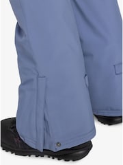 Roxy Blue Waterproof Thermal Backyard Highwaisted Ski Snow Trousers - Image 9 of 9