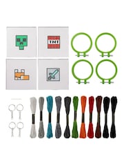 Paladone Minecraft Cross Stitch Charm Set - Image 2 of 3