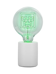 Paladone Minecraft Creeper LED Neon Bulb Lamp - Image 1 of 4